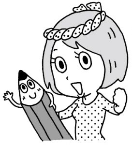 設樂みな子プロフィールイラスト