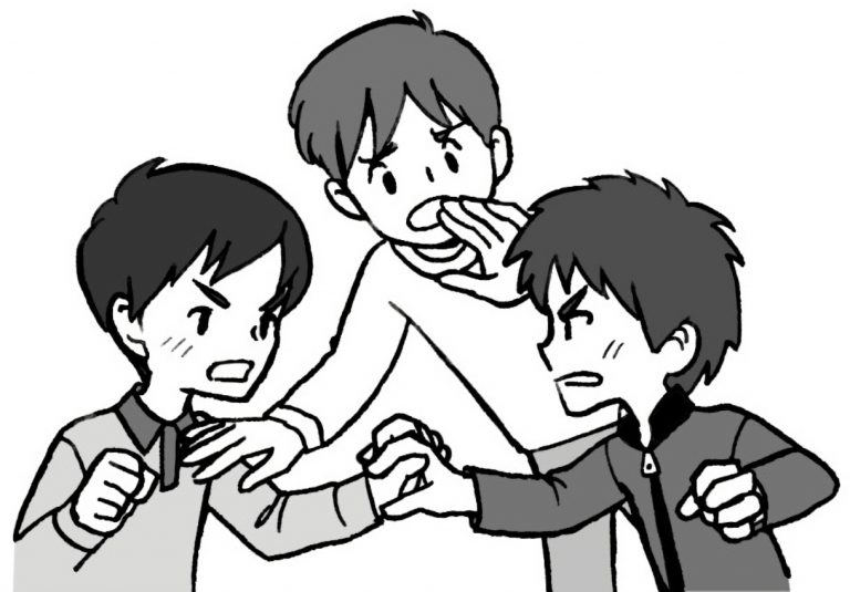 小学生喧嘩対応教師 – 子供同士の喧嘩 決めつけ – GJTU