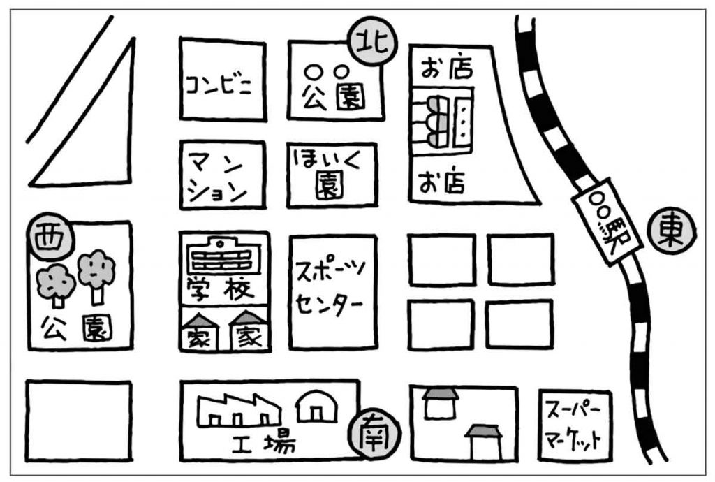 最も欲しかった 町 探検 イラスト