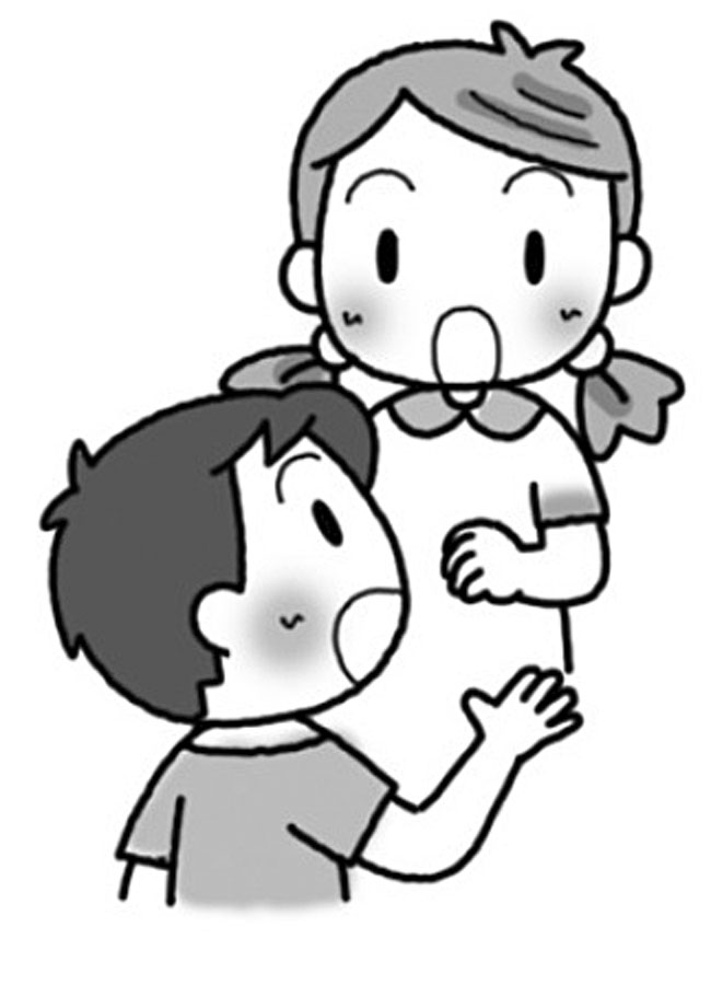 互いの文の構成のよさについて評価し合います