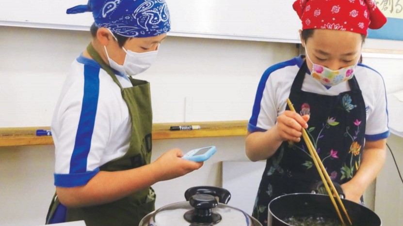 小5 ６家庭科 思考力と実践力を育む調理実習 一人調理を始めよう みんなの教育技術