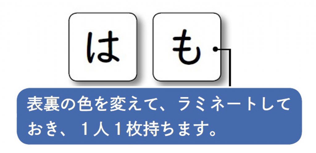 「は」「も」アイデアカード
