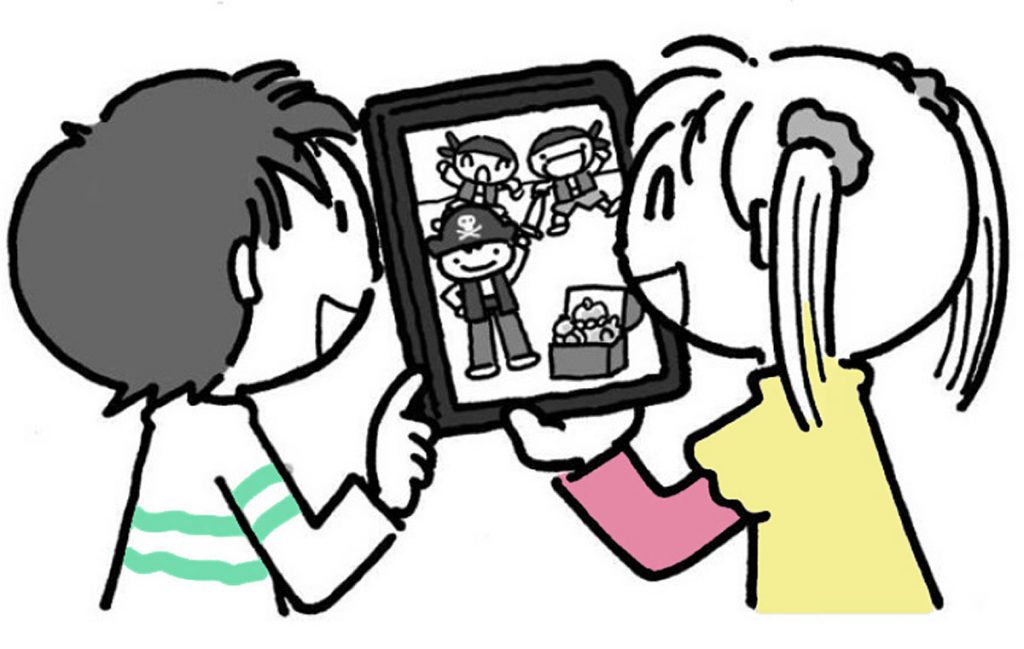 小4国語「木竜うるし」指導アイデアのイメージイラスト