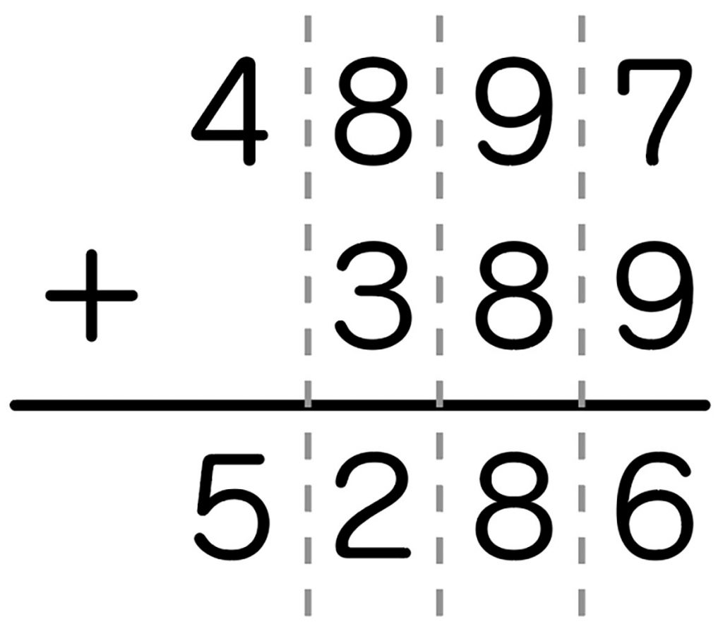 Ｂ 素朴に解いている子　算数の計算２