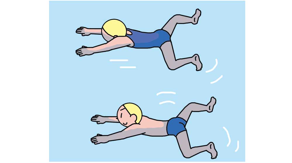 小4体育「水泳運動」指導アイデア イラスト