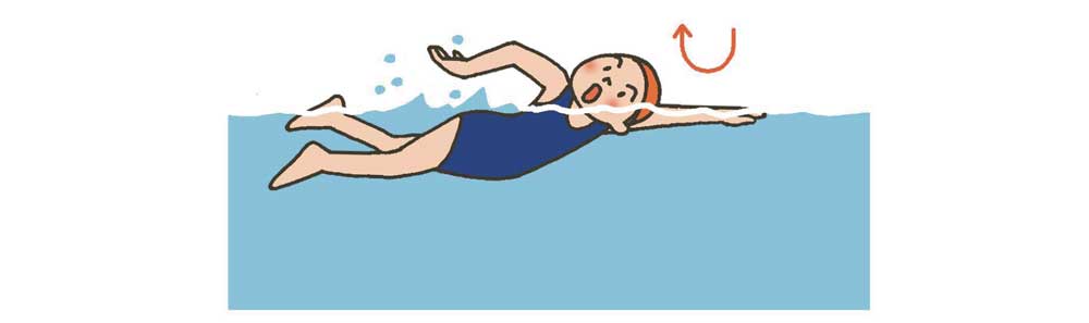 小5体育「水泳運動」 イラスト
