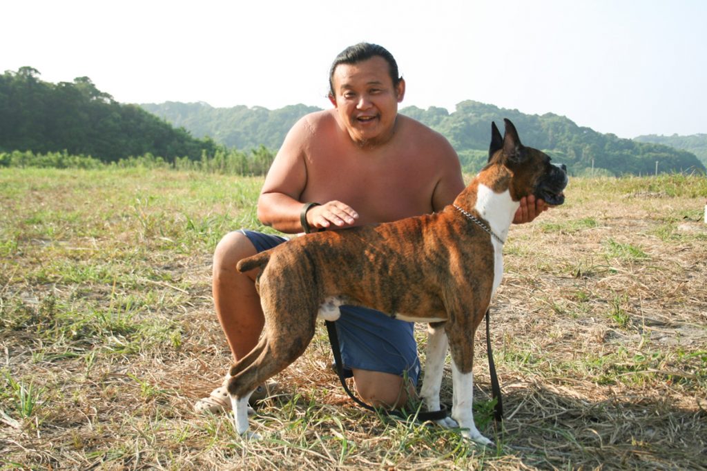 ボクサー犬とパンク町田さん