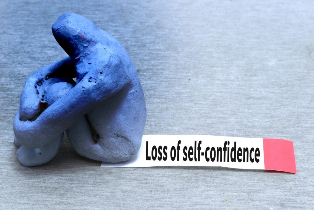 Loss of self-confidence