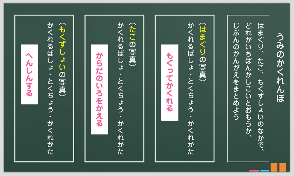 7時間目・8時間目の板書例