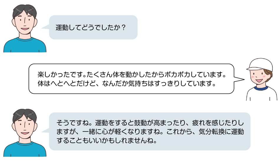小6体育「体つくり運動(体ほぐしの運動)」指導アイデア イラスト