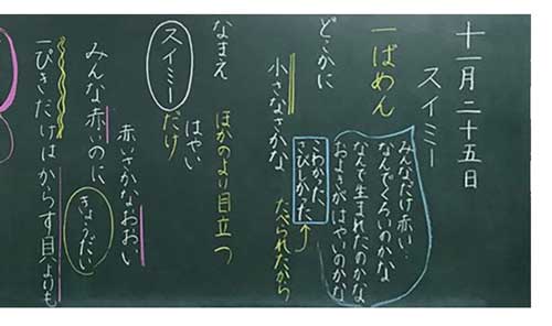 小2国語「スイミー」板書の技術｜みんなの教育技術