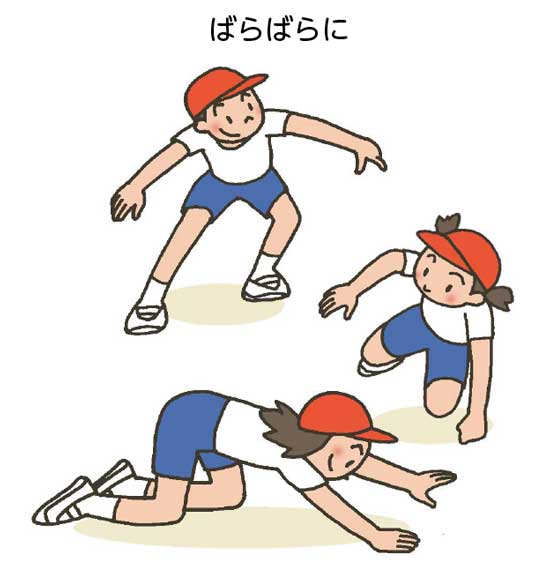 小5体育「表現運動(表現)」指導アイデア イラスト