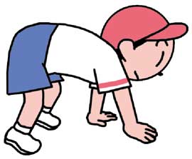 小2体育「器械・器具を使っての運動遊び(マット使った運動遊び)」指導アイデア イラスト