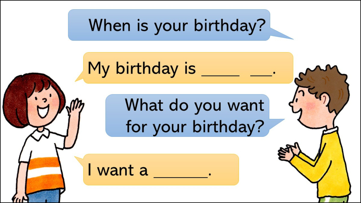 小5らくらくUnit 2「When is your birthday?｣①【モトヨシ先生の