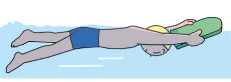 小4体育「水泳運動」 イラスト