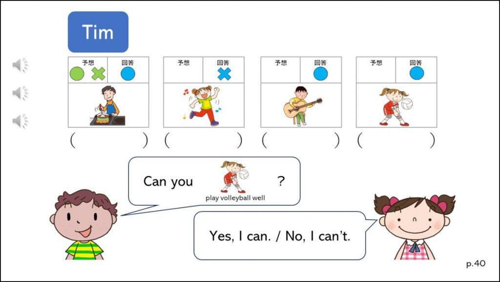 小５らくらくUnit 4「He can bake bread well.｣④【モトヨシ先生のスライドde外国語】｜みんなの教育技術