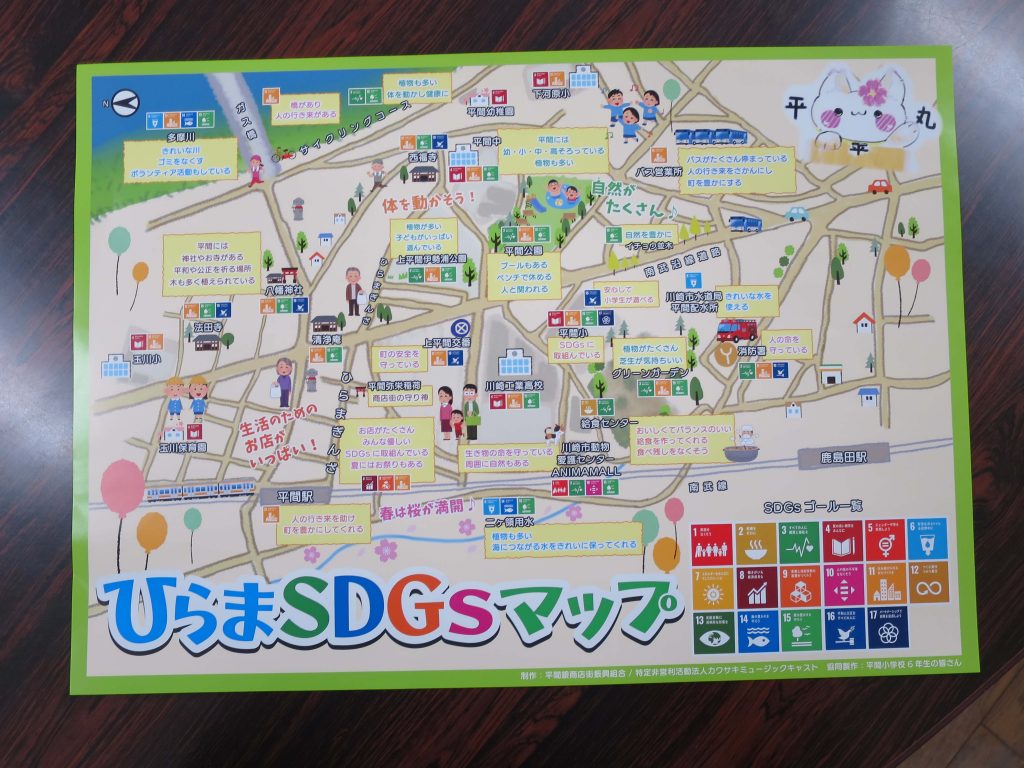 ひらまSDGsマップ