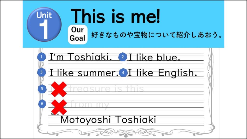 This is me ワークシート