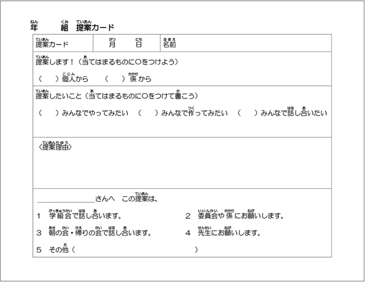 資料１　提案カード