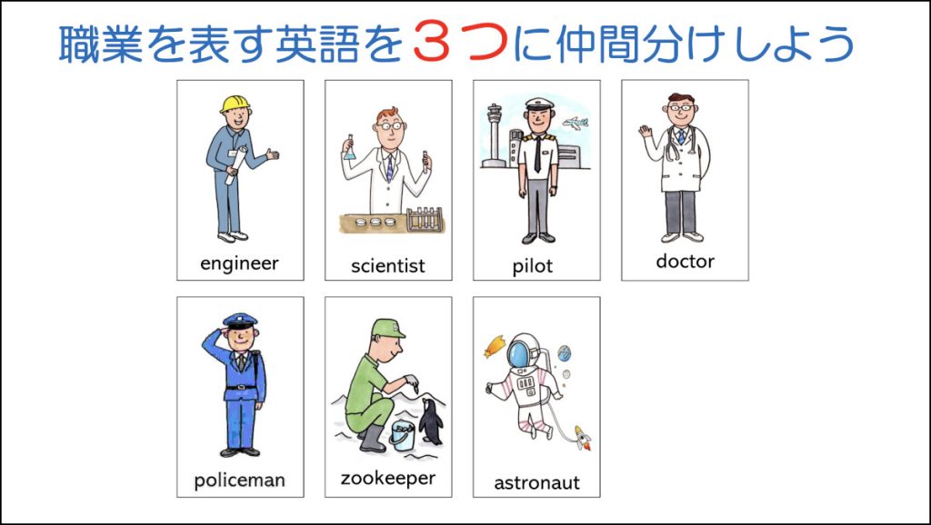 職業仲間分けスライド