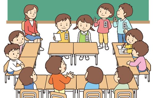 学級会の様子