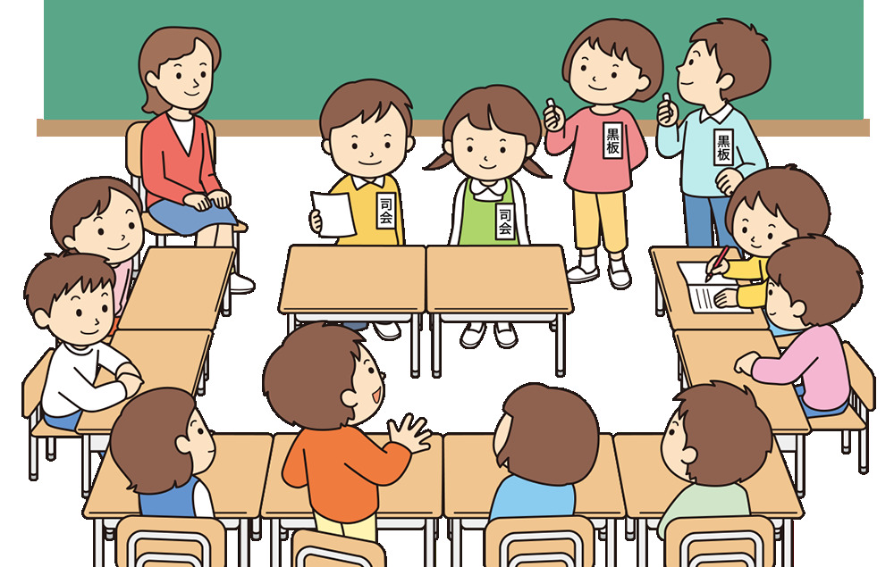 学級会の様子