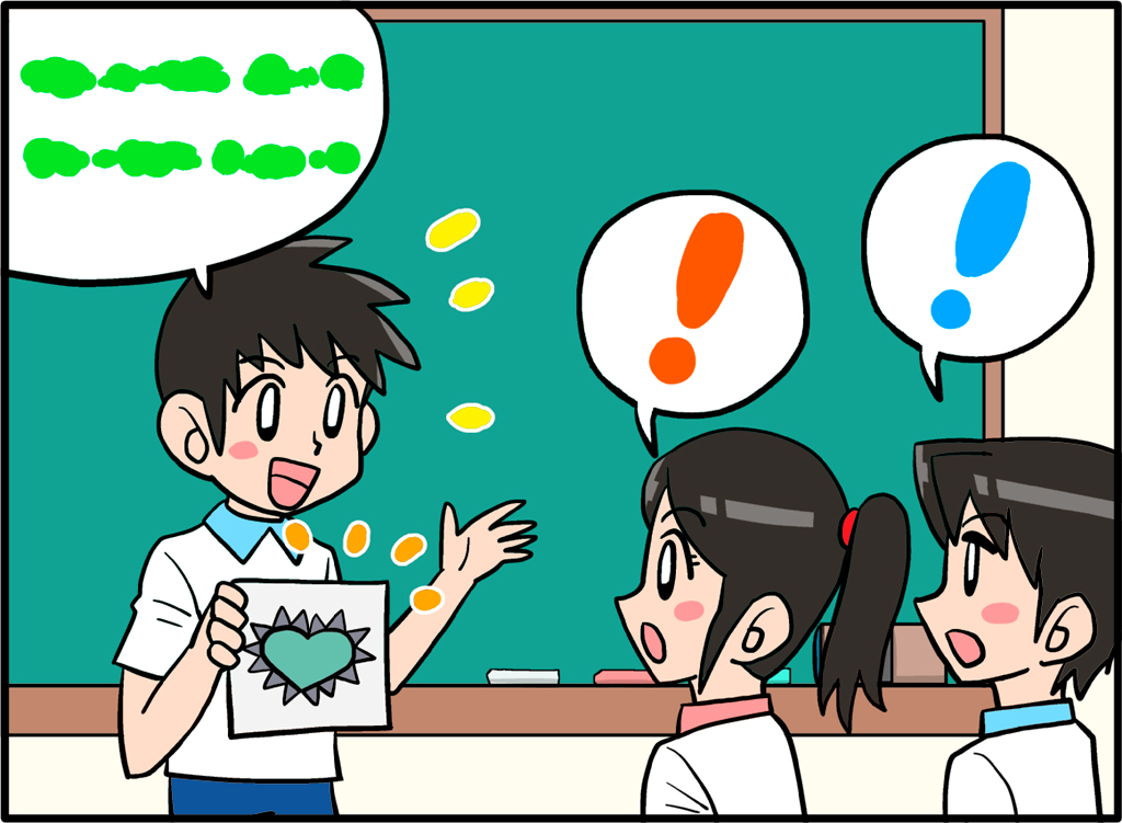 絵と言葉での発表