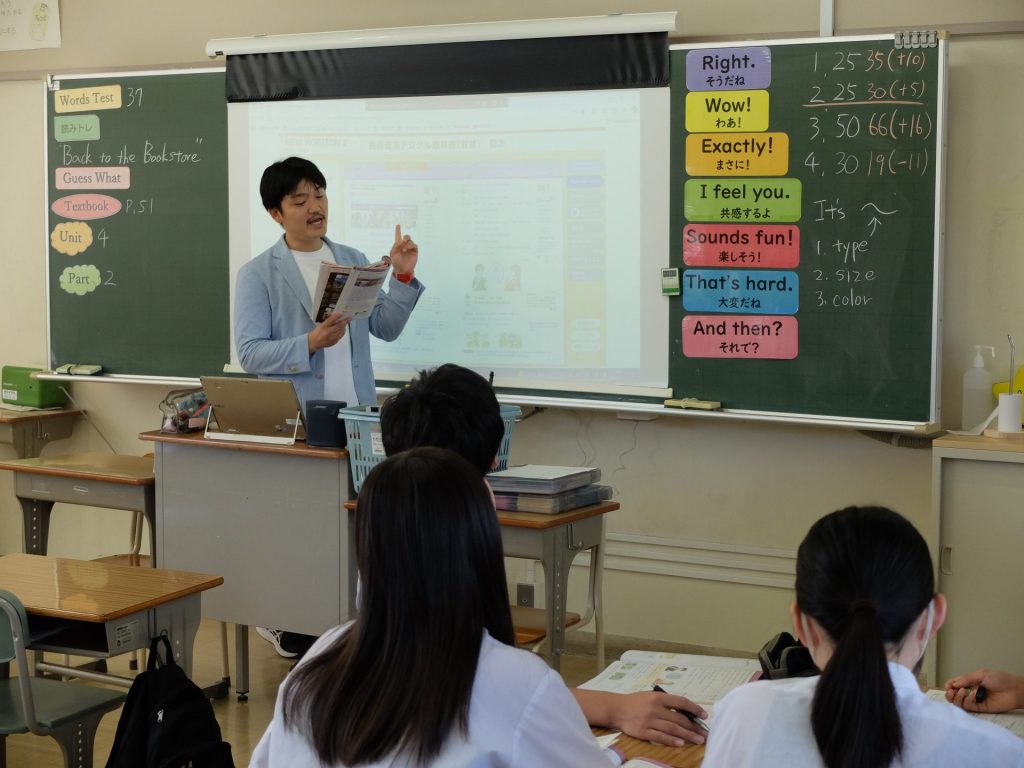 「できたやん！」という経験を積ませるようにしたいと言う虎伏教諭。