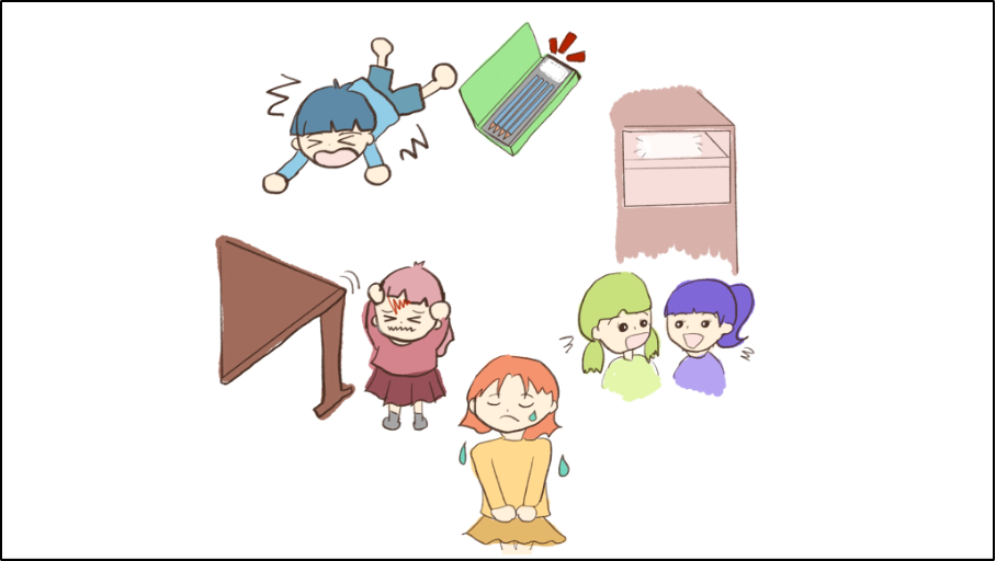 いつ何が起きている? イラスト