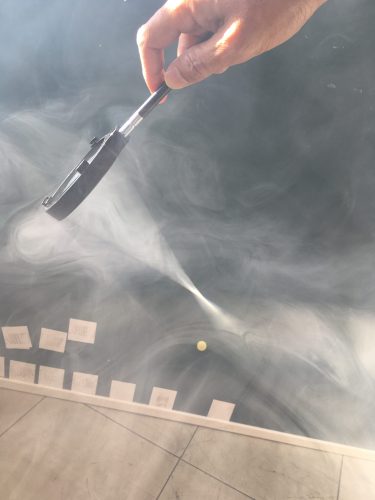 虫眼鏡とフォグマシン２