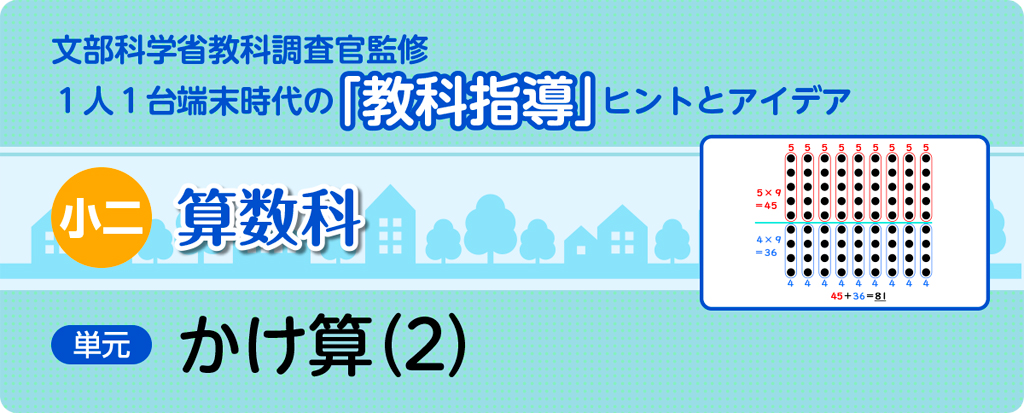 小二算数科 かけ算(2)_タイトル