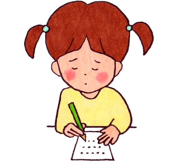 燃え尽き症候群になった女児