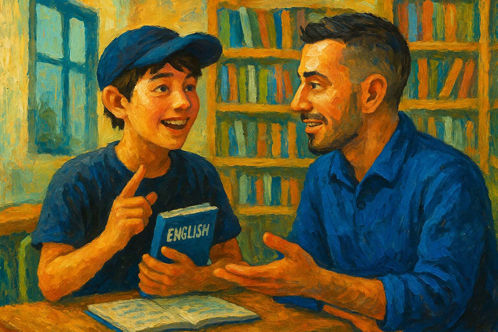 イラスト／進学のために成績を上げたいＤさんのケース