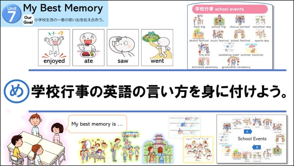 本時のめあて6年Unit7-2