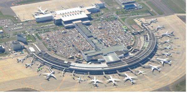 画像　新千歳空港の近影