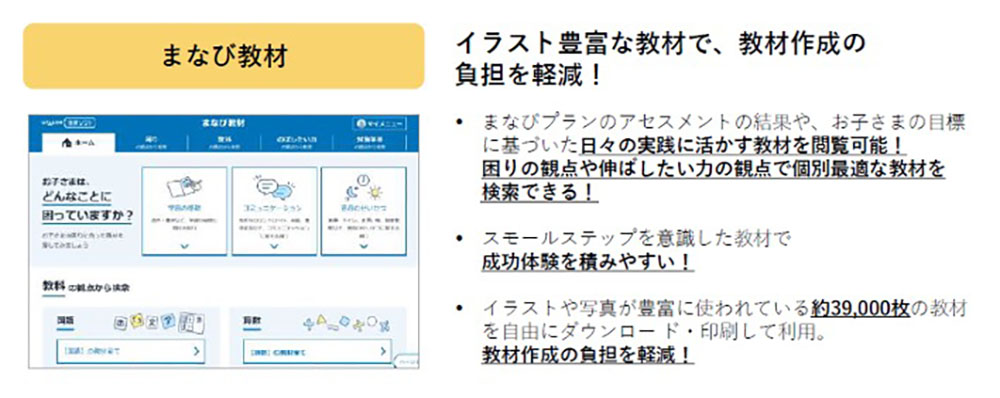 ★まなび教材～「LITALICOジュニア」の教室での実践を基に作られた教材です。