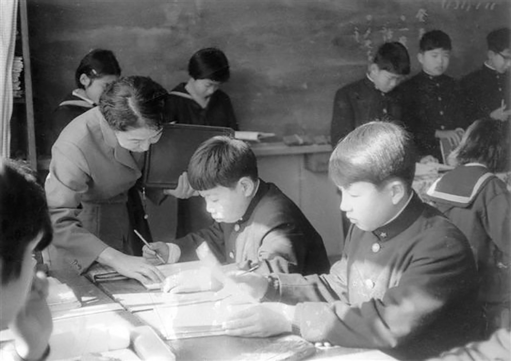 生徒に寄り添う大村はま