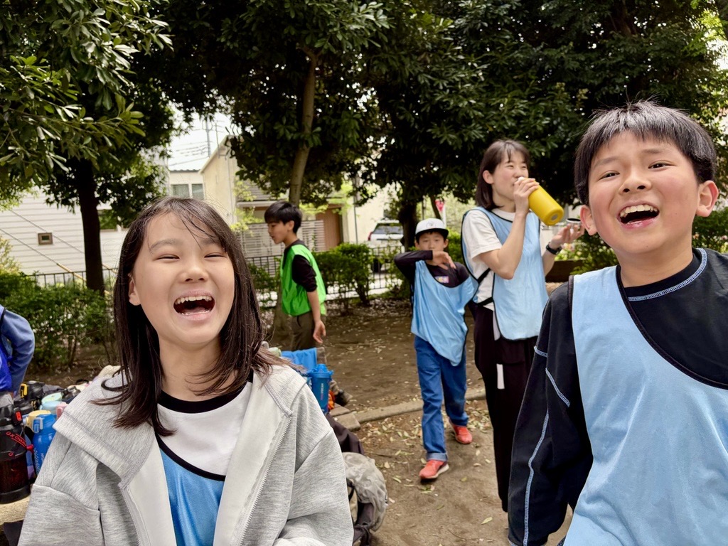 花まるエレメンタリースクールでの学びの場面。