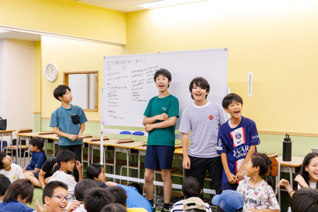 花まるエレメンタリーでの学びの一場面