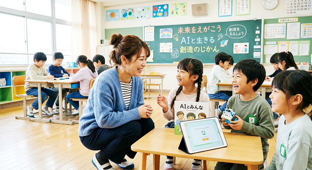 6、おわりに(教室 児童 教員のイメージ写真)