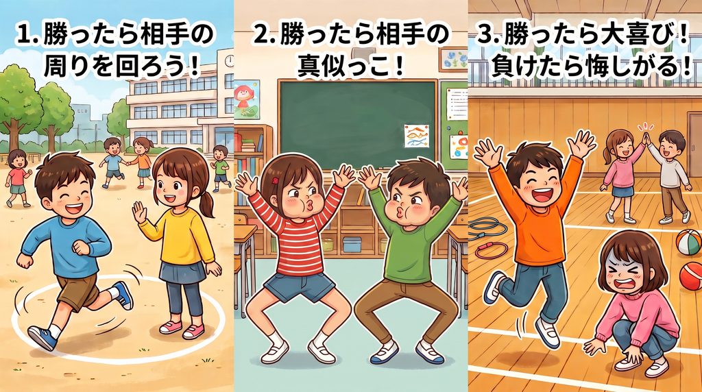 じゃんけんで体を動かそう