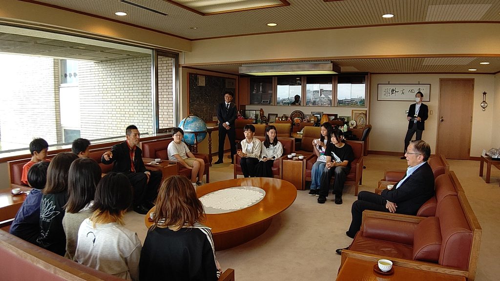 ようやく、ハヤトカゲこと林隼人校長が話をする機会が巡ってきました。